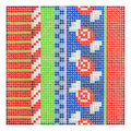 Jolly Stripe Swirl Candy Coaster
