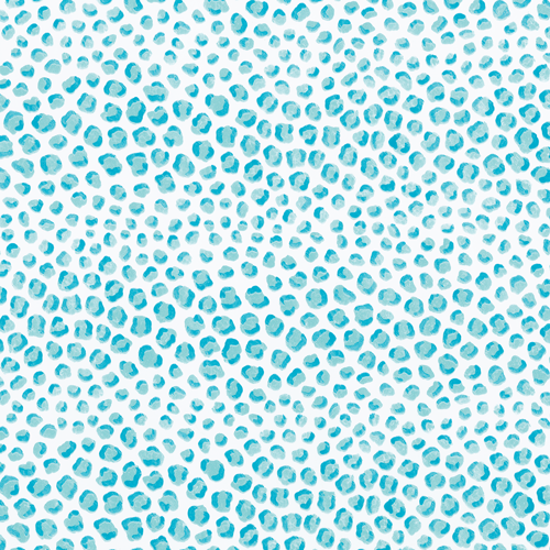 Just Spots Turquoise Gift Wrap