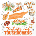 Knoxville Pep Rally Cocktail Napkins