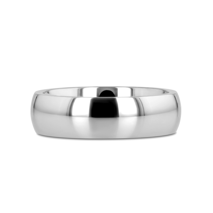 KOBOLD Domed Cobalt Ring with Polished Finish - 4mm - 8mm