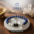 Lapis Lazuli & Howlite Zodiac Band for Libra (तुला राशि)