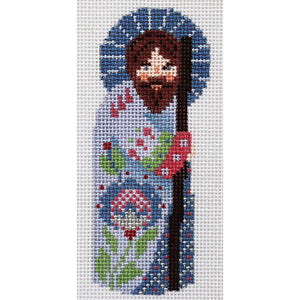 Lavender Nativity - Joseph