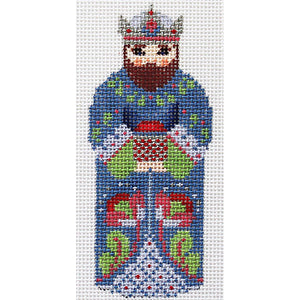 Lavender Nativity - King with Gold