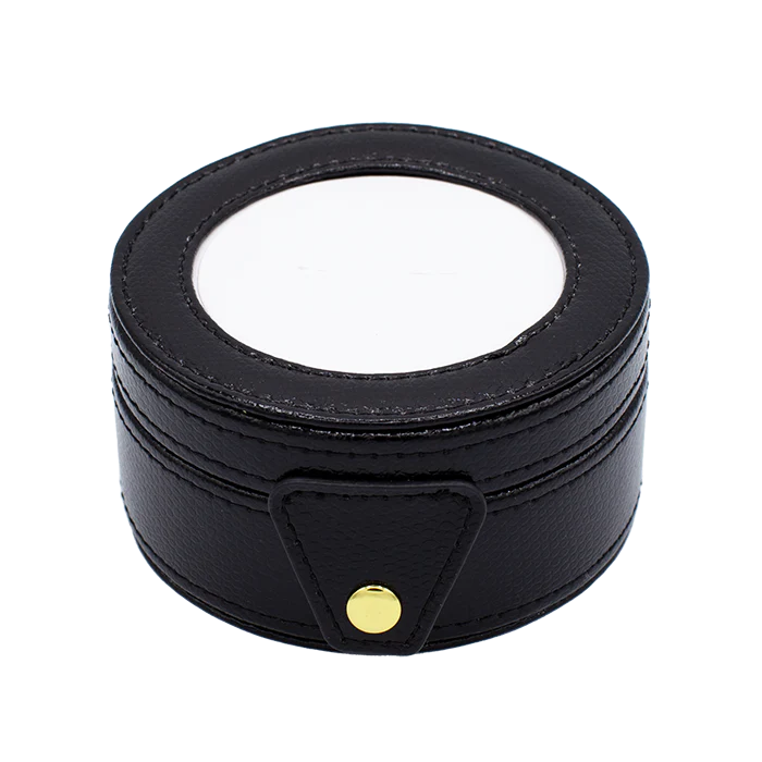 Leather Round Gift Box