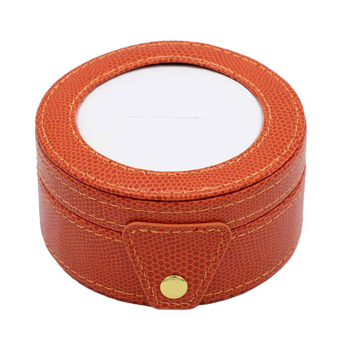 Leather Round Gift Box