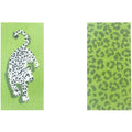 Leopard Eyeglass Case - Green