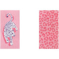 Leopard Eyeglass Case - Pink