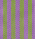 Lilac & Chartreuse Striped Ribbon