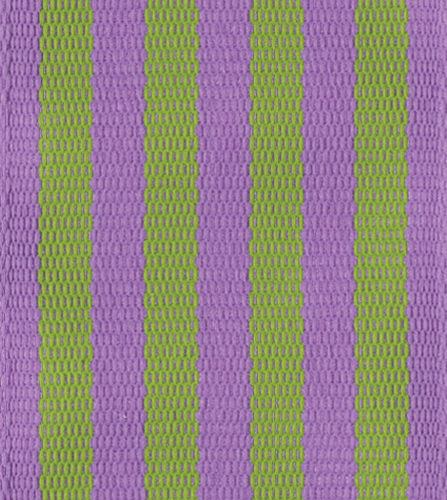 Lilac & Chartreuse Striped Ribbon