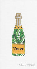 Lily of the Valley Champagne Bottle