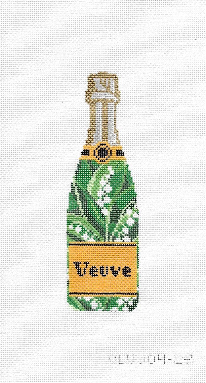 Lily of the Valley Champagne Bottle