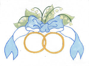 Lily of the Valley Wedding Rings