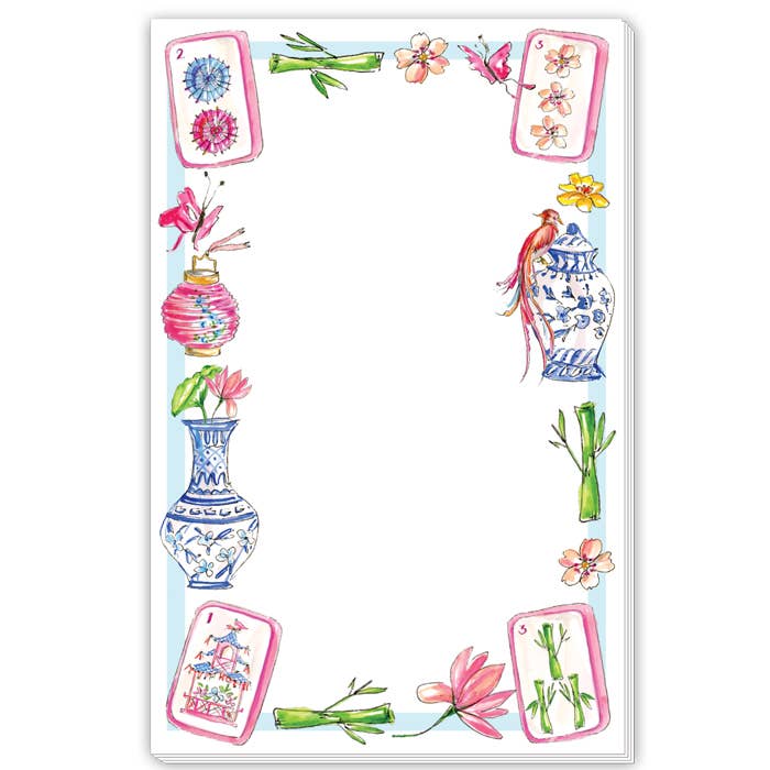 Mahjong Border Notepad