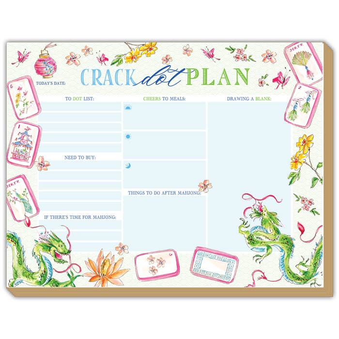 Mahjong Planner Notepad