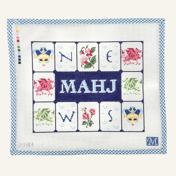 Mahjong Tile Bag - Navy