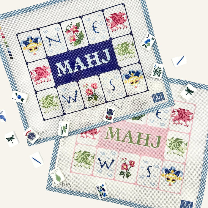 Mahjong Tile Bag - Navy