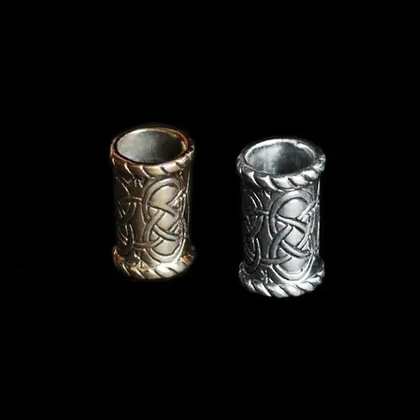 Medium Knotwork Viking Beard Ring - Viking Beard Rings