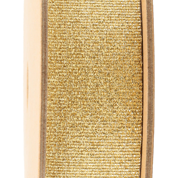 Metallic Gold Grosgrain Ribbon