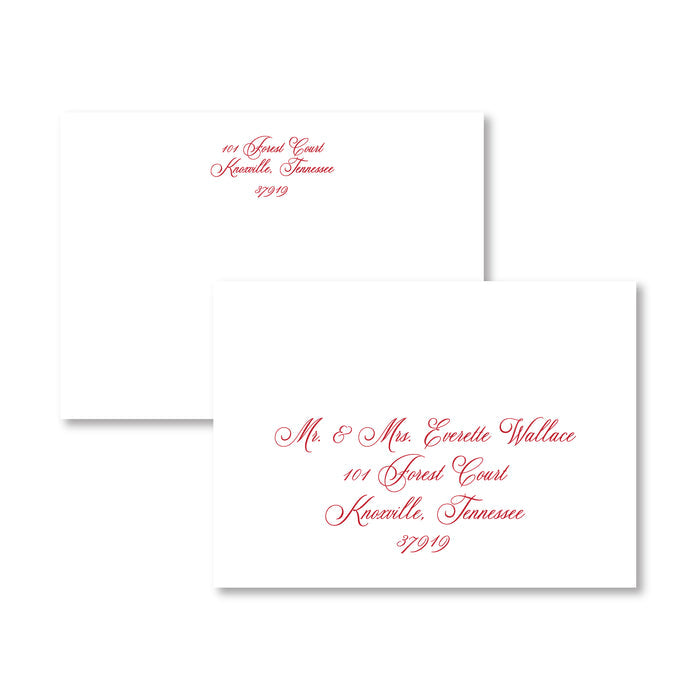 Mistletoe Invitations