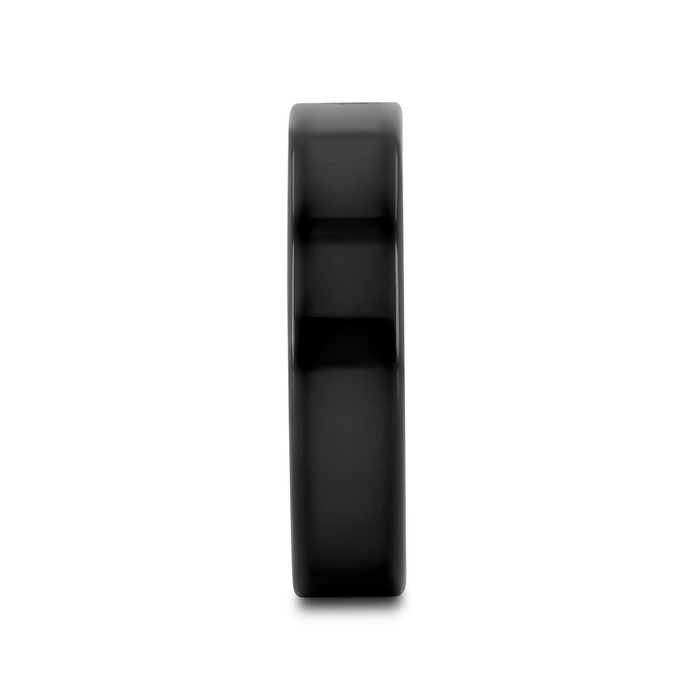 MORPHEUS Flat Black Tungsten Ring - 2mm - 12mm