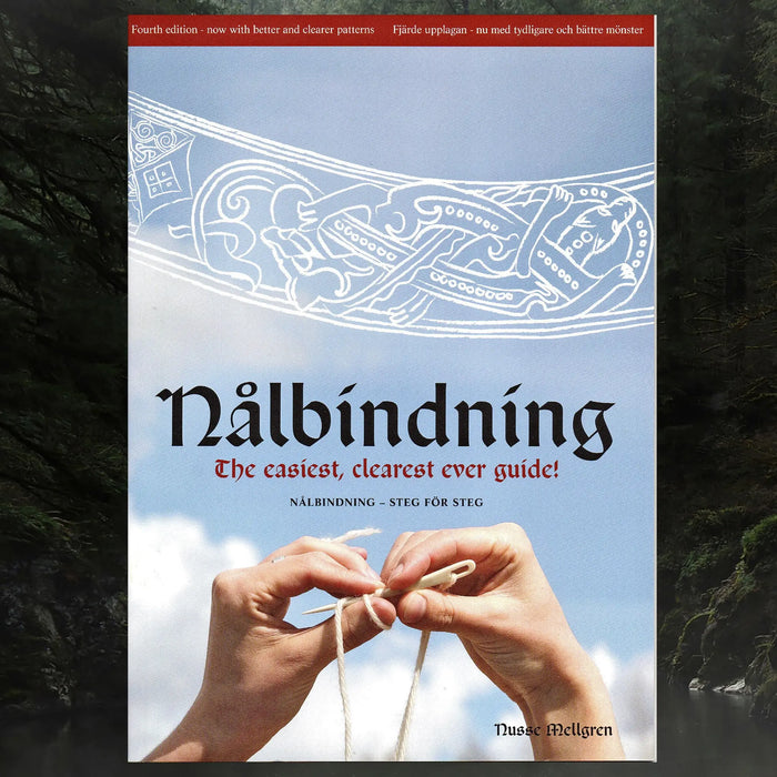 Nalbinding / Nailbinding / Nålbindning Instruction Book by Nusse Melgren - Front Cover