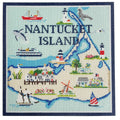 Nantucket Map - 13 count