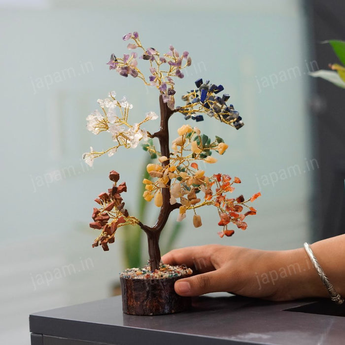 Natural Seven Chakra Tree