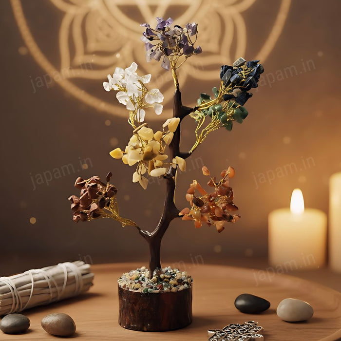 Natural Seven Chakra Tree