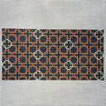 Navy Geometric Insert