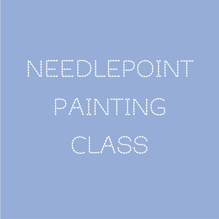 Needlepoint Class: Painting Monograms