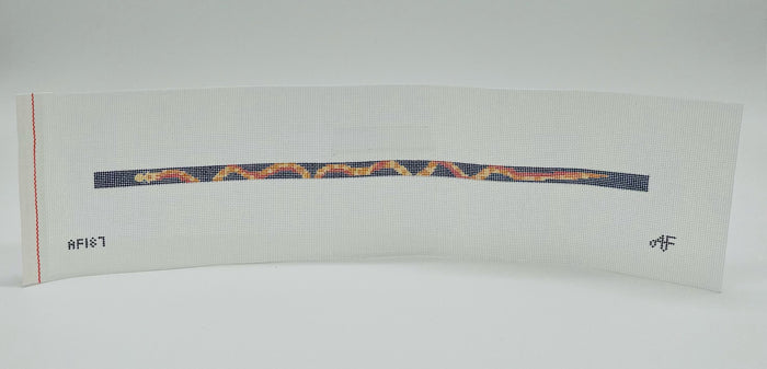 Orange and Blue Snake