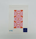 Orange Medallion Glasses Case