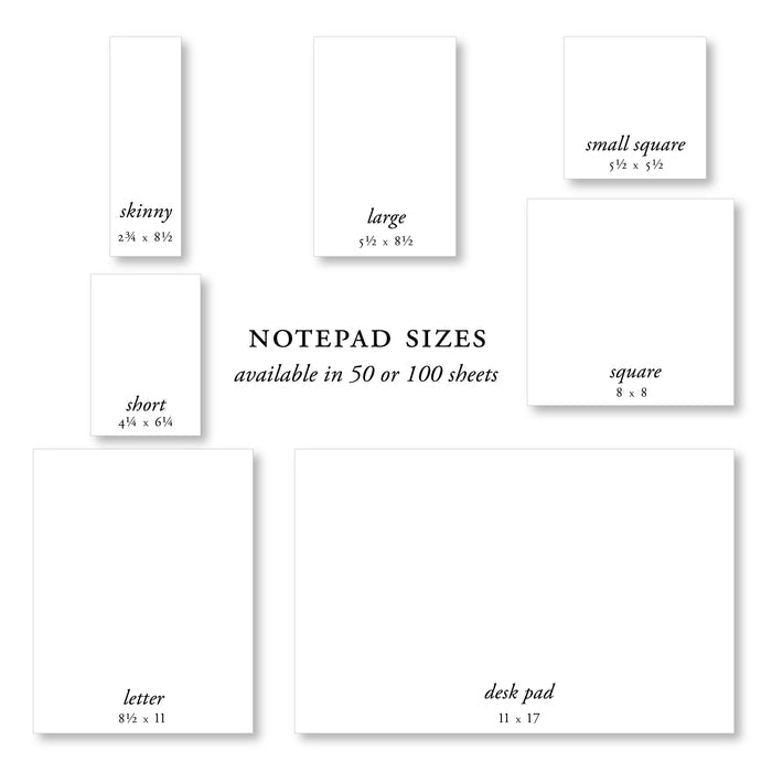 Pagoda Notepad Sets