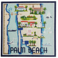 Palm Beach Map - 13 count