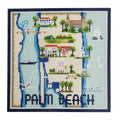Palm Beach Map - 18 count