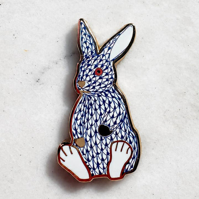 Palm Blue Bunny Needle Minder