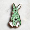Palm Green Bunny Needle Minder