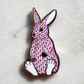 Palm Pink Bunny Needle Minder