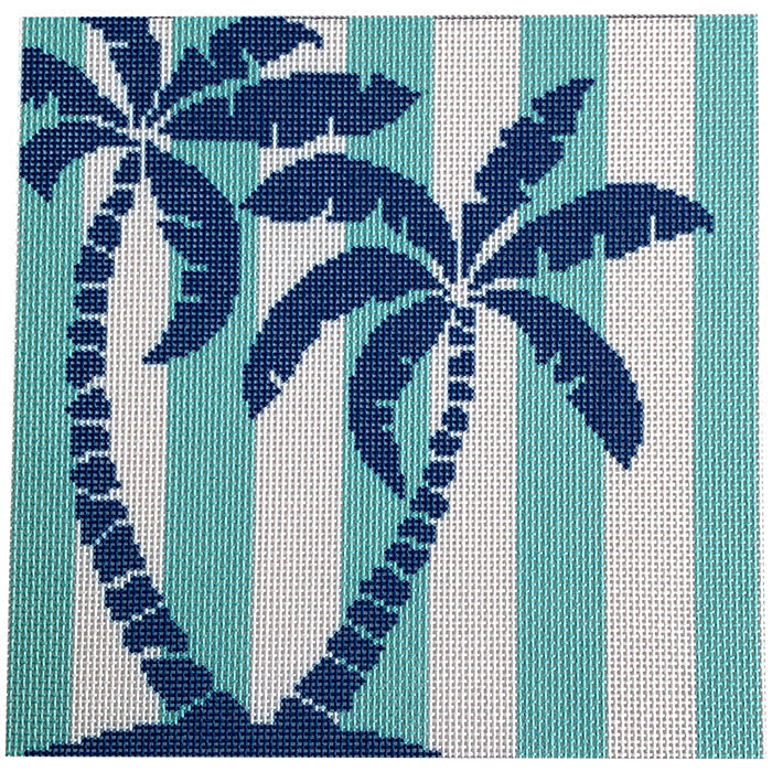 Palm Tree on Aqua