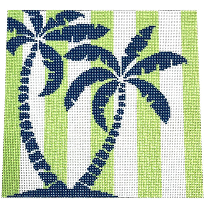 Palm Tree on Lime