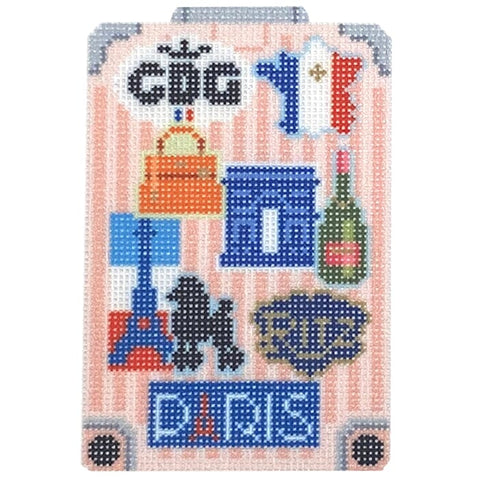 Paris Suitcase