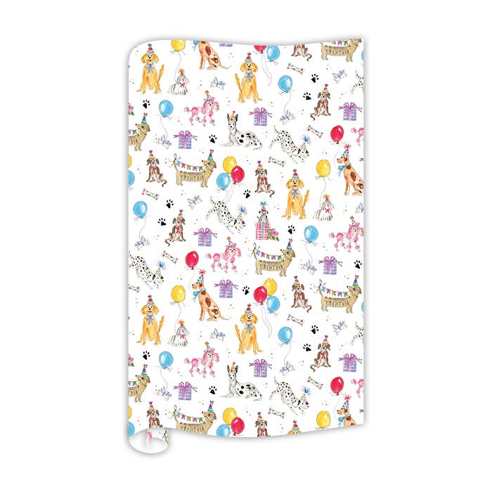 Party Dog Gift Wrap