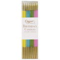 Pastels Birthday Slim Candles