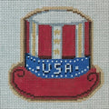 Patriotic Hat Cookie