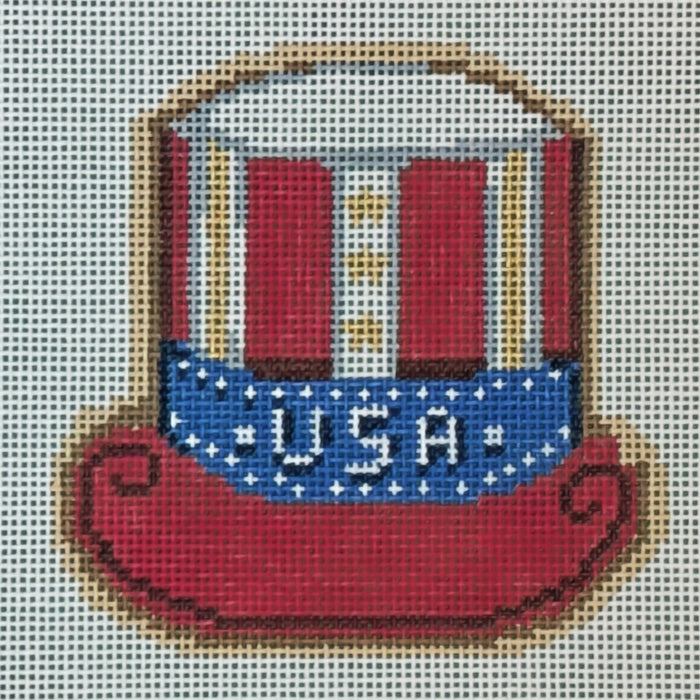 Patriotic Hat Cookie