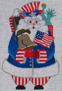 Patriotic Santa