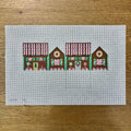 Peppermint and Dark Chocolate Gingerbread House