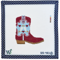 Pi Beta Phi Cowboy Boot