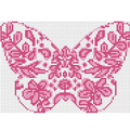 Pink Chinoiserie Butterfly