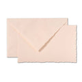 Pink Deckled Edge Note Cards